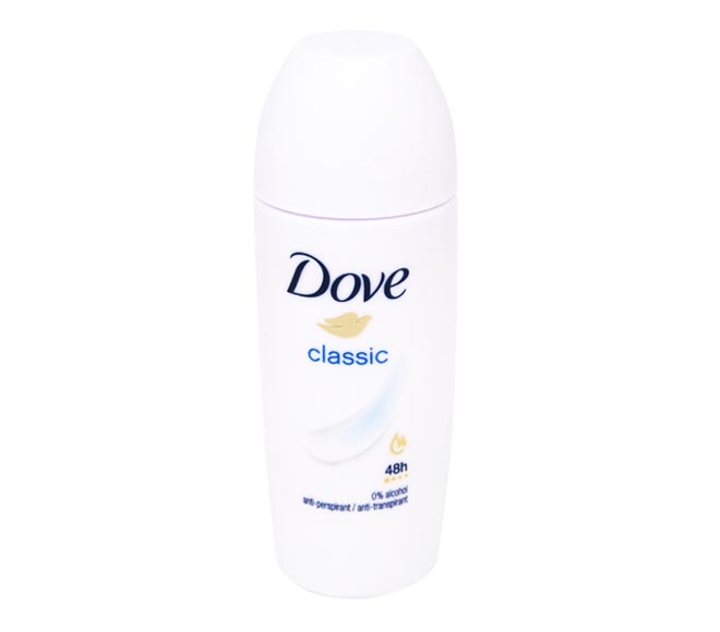DOVE deodorant roll-on 50ml – classic