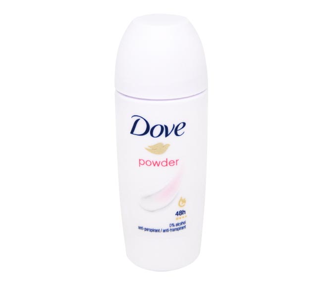 DOVE deodorant roll-on 50ml – powder