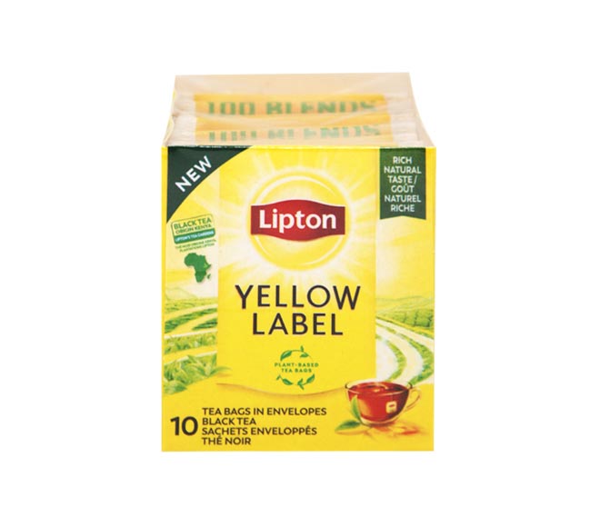 tea LIPTON yellow label (10pcs) 15g