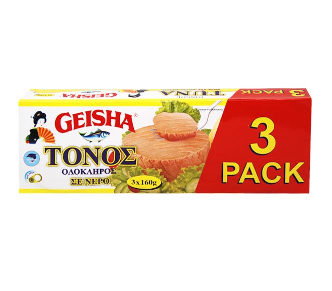 GEISHA tuna solid in water 3 X 160g