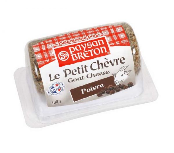 PAYSAN BRETON goat gheese 100g - Pepper