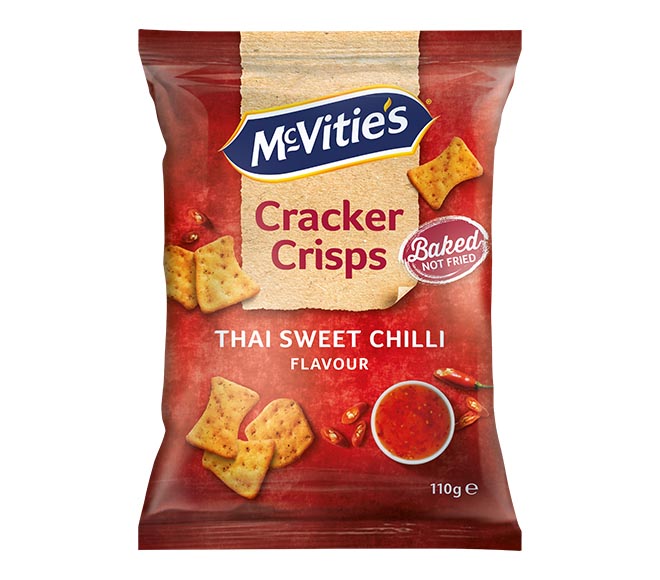 MC VITIES Crackers Crisps 110g – Thai Sweet Chilli