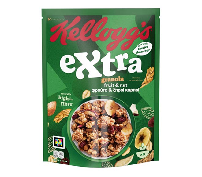 granola KELLOGGS extra FRUIT & NUT 400g