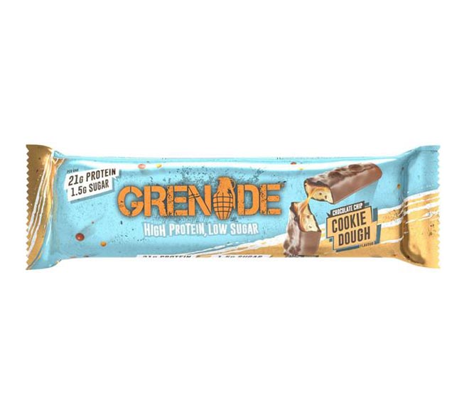 GRENADE bar 60g – Chocolate Chip Cookie Dough