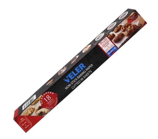 baking paper VELER 18 sheets (42cm x 38cm)