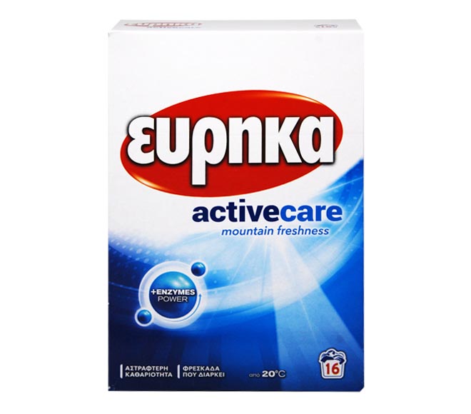 EUREKA active care powder 16 washes 0,880 kg – Mountain Freshness