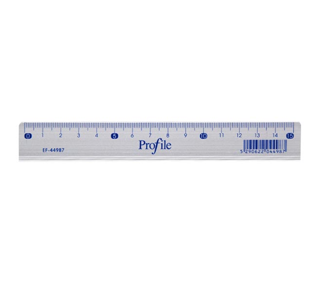 Profile Metal Ruler 15cm
