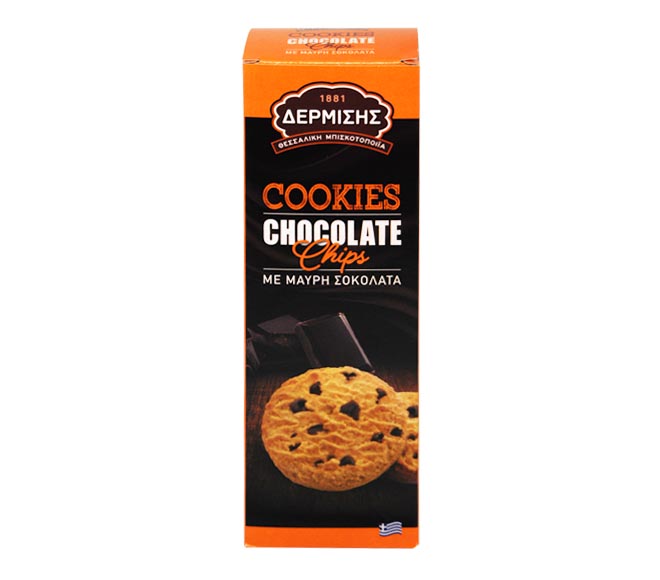 DERMISIS cookies chocolate chips 175g – Dark Chocolate