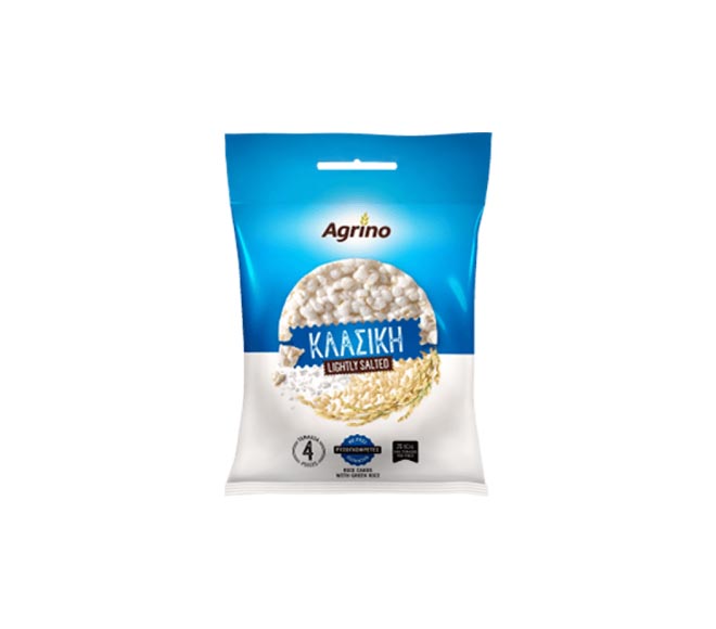 AGRINO rice cakes 28g – Lightly Salted