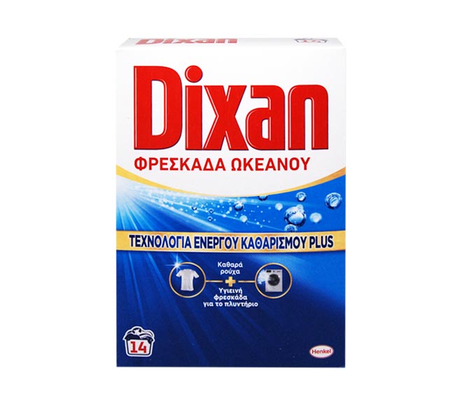 DIXAN powder plus 14 washes 700g – Ocean Fresh