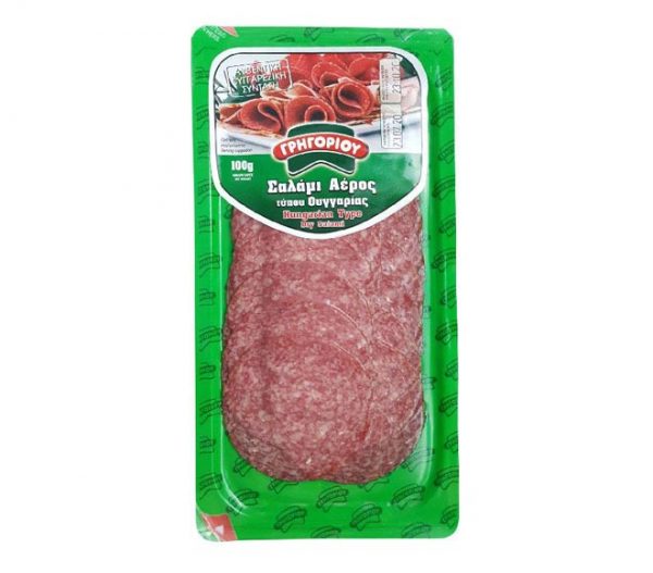 GREGORIOU Hungarian Dry Salami Slices 100g