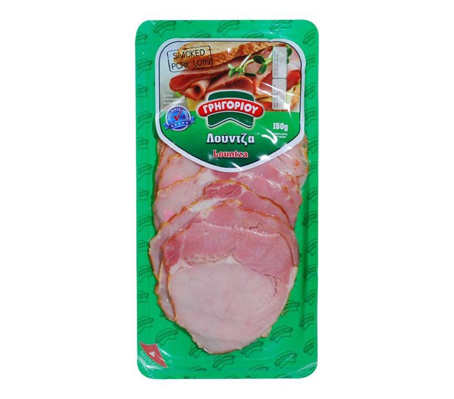GREGORIOU Smoked Pork Loin Slices 150g