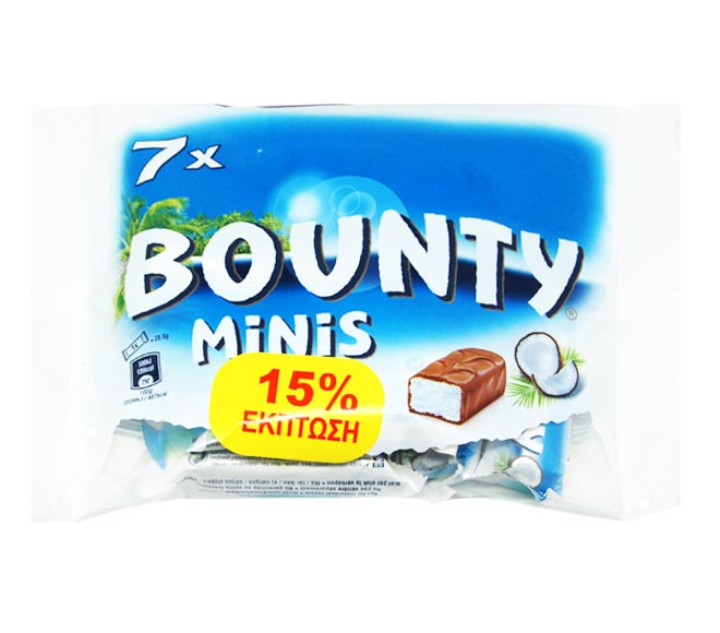 BOUNTY minis x7pcs 227g (15% OFF)