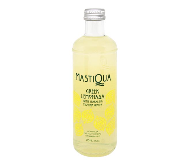 MASTIQUA Greek lemonada with sparkling mastiha water 330ml