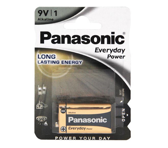 PANASONIC Type 9V Alkaline Batterie