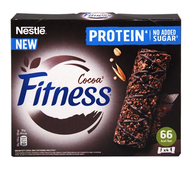 NESTLE Fitness protein bars cocoa 4X20g