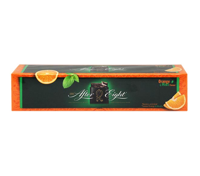 AFTER EIGHT minty dark chocolate thins 400g – Orange