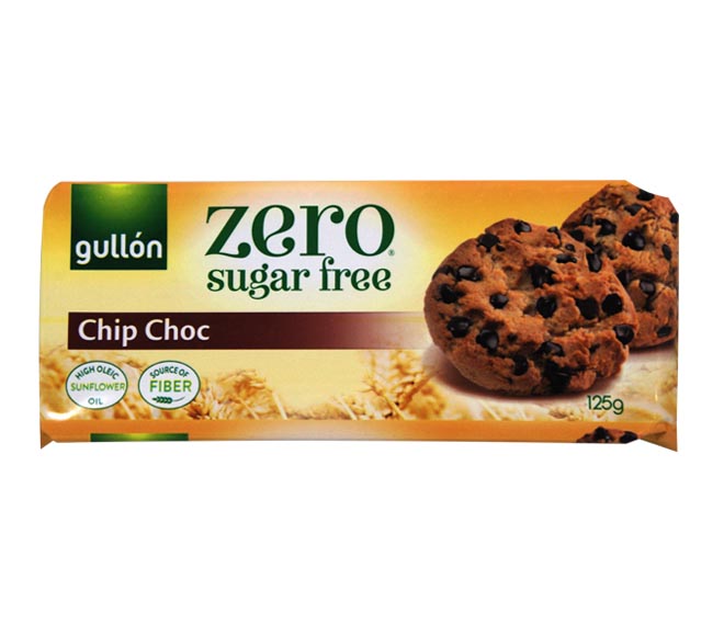 GULLON Zero sugar free 125g – chip choc