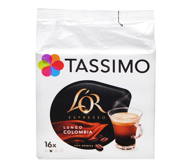 TASSIMO JACOBS espresso lungo Colombia 110.4g (16 portions)