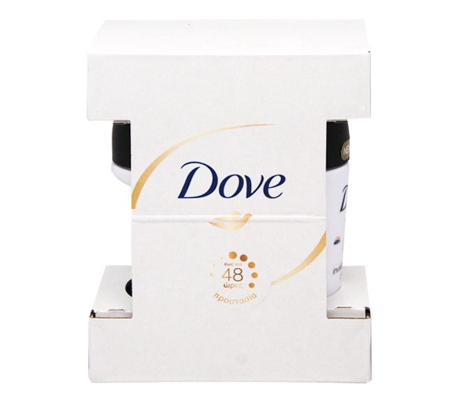 DOVE deodorant roll-on 50ml – invisible dry (1+1 FREE)
