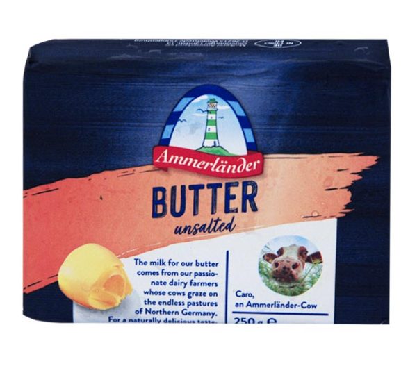 butter AMMERLANDER unsalted 250g