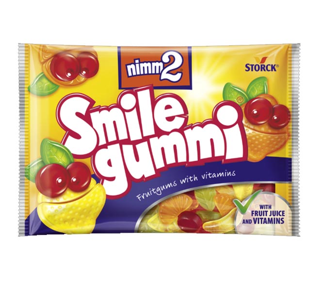 sweets STORCK SMILE GUMMI fruitgums 100g – with Fruit Juice and Vitamins