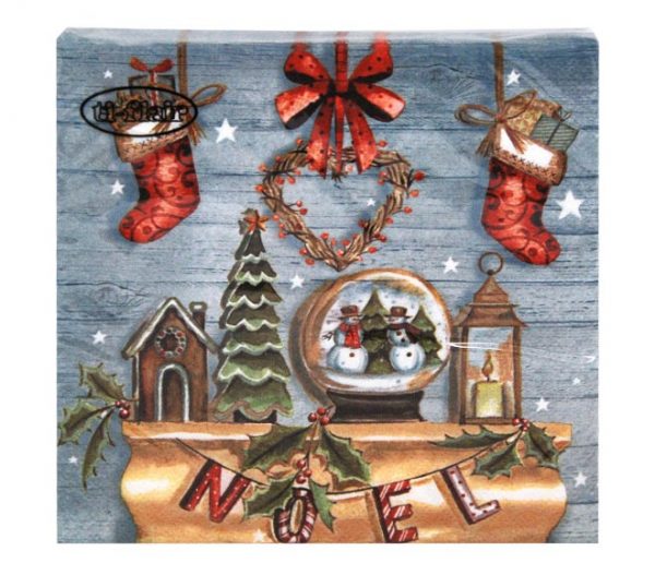 TI-FRAIR table napkins Christmass (303752) 33cm x 33cm x 20pcs