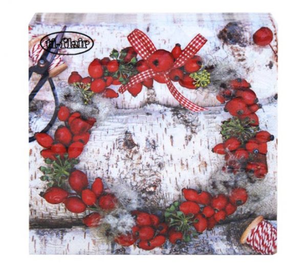 TI-FRAIR table napkins Christmass (303653) 33cm x 33cm x 20pcs