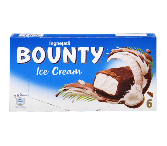 ice cream BOUNTY 6X39.1g