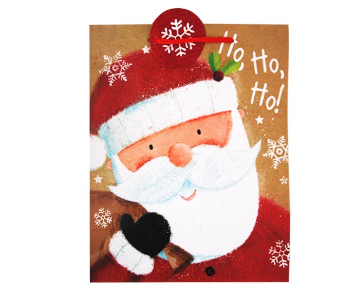 Gift Bag – medium for Christmas – ho ho ho