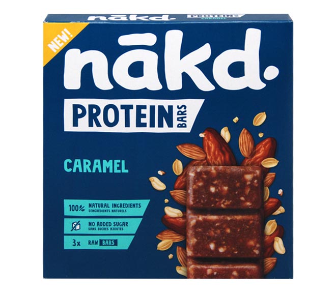 NAKD Protein Bars 3X45g – Caramel