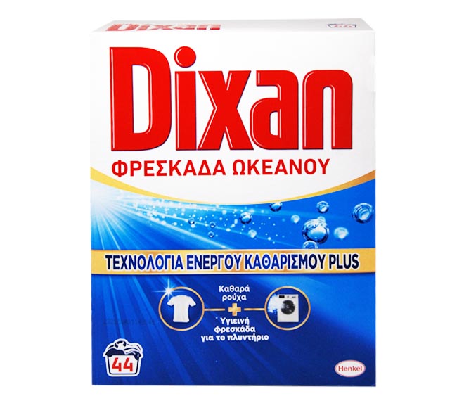 DIXAN powder Plus 44 washes 2.2kg – Ocean Fresh