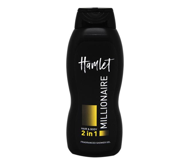 FATTAL HAMLET fragranced shower gel & shampoo 650ml – Millionaire