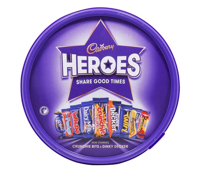 CADBURY chocolates Heroes 550g