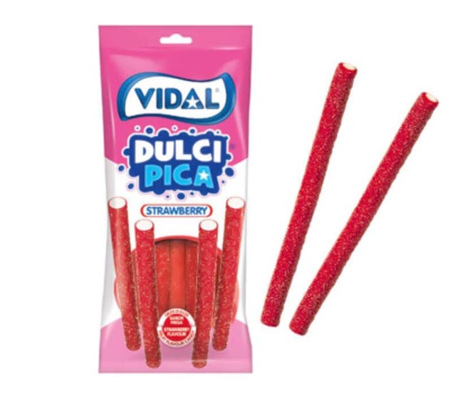 VIDAL Dulci Pica strawberry 90g