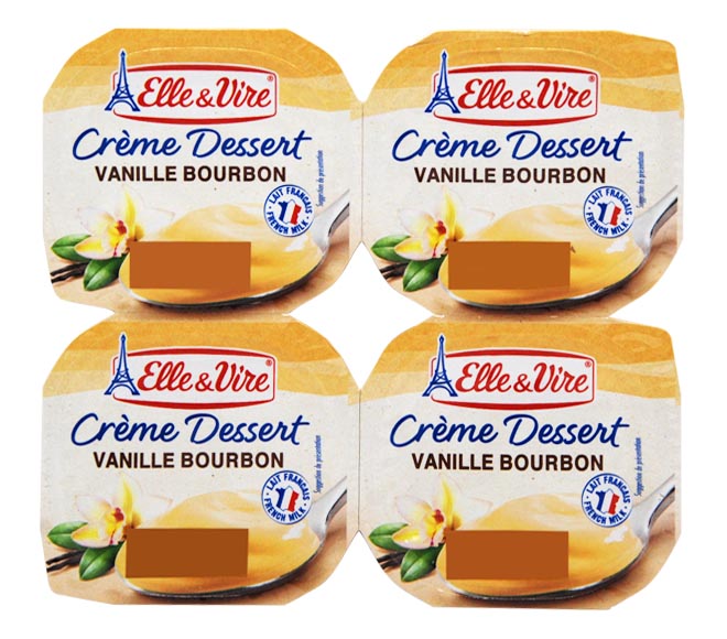 dessert ELLE & VIRE 4x100g – Vanilla Bourbon