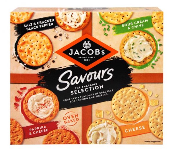 JACOB'S the snacking Selection 250g