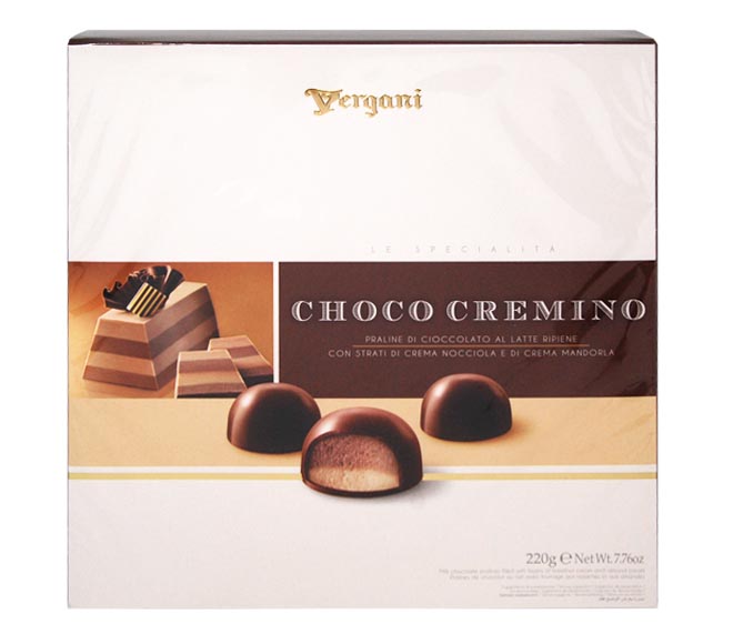VERGANI Choco Cremino Pralines Selection 220g