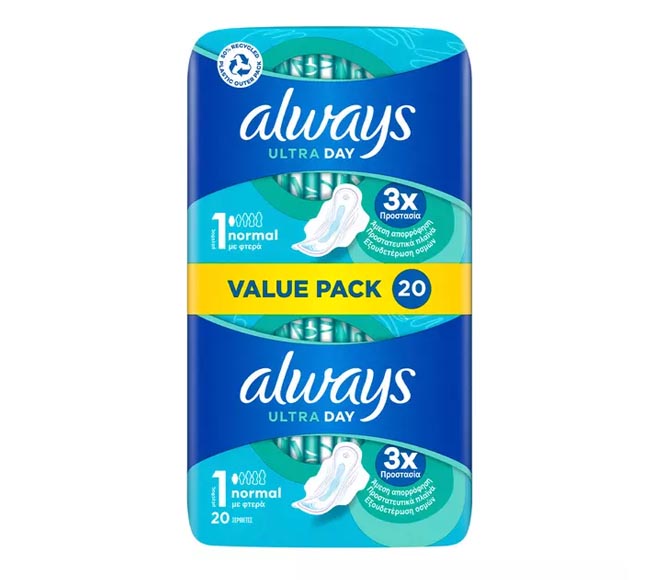 ALWAYS Ultra Day 20 pcs – Normal