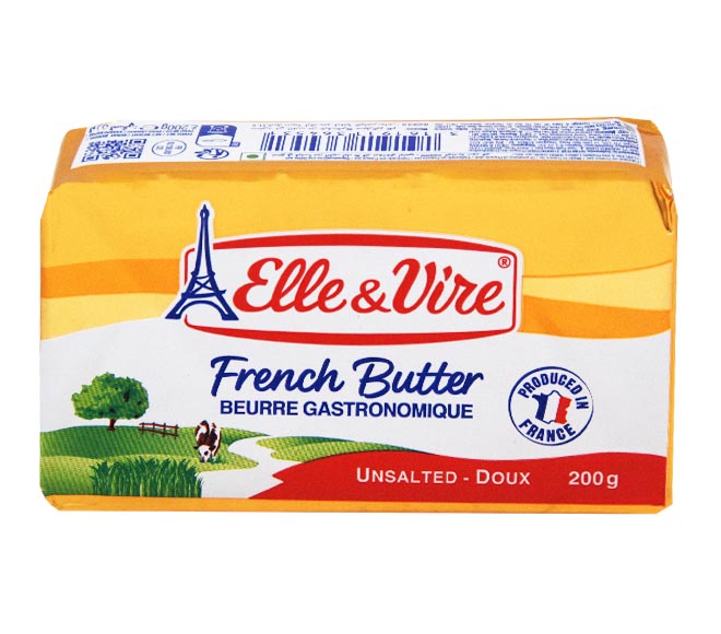 butter ELLE & VIRE unsalted 200g