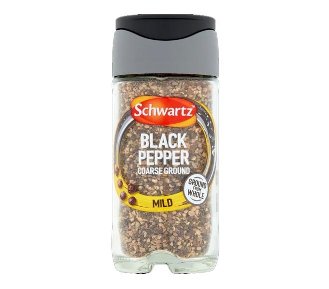 SCHWARTZ Black Pepper 33g – Coarse Ground