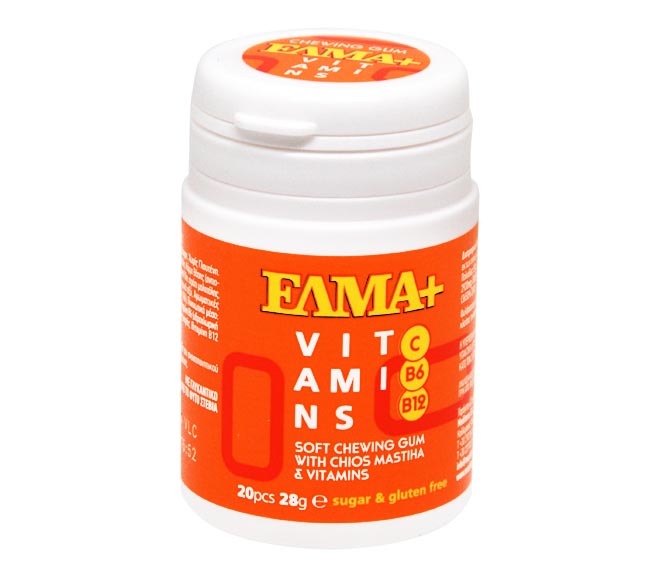 gum ELMA vitamins with chios mastiha 28g