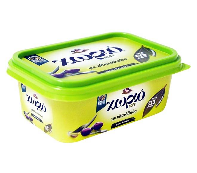 margarine MINERVA Horio Soft 225g – with Olive Oil