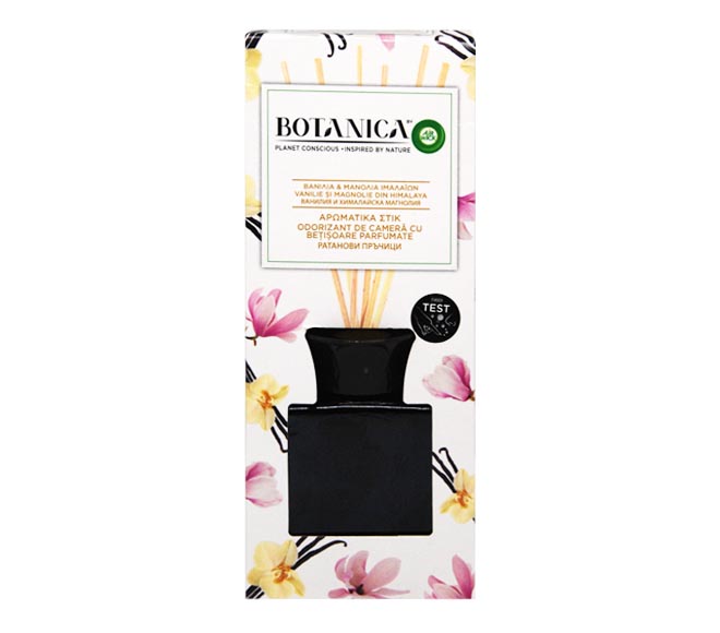 AIR WICK BOTANICA perfumed sticks 80ml – Vanilla & Himalayan Magnolia
