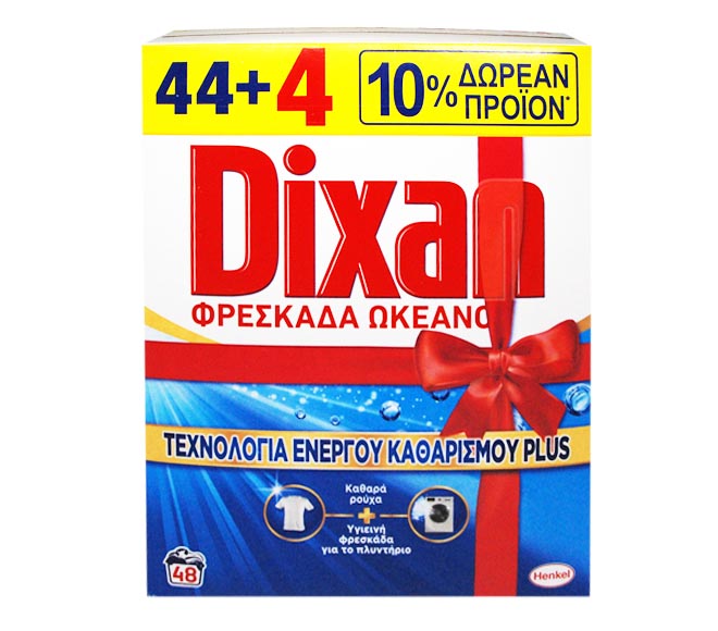 DIXAN powder Plus 44+4 washes 2.4kg