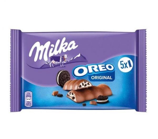 MILKA chocolate bars 5X37g - Oreo