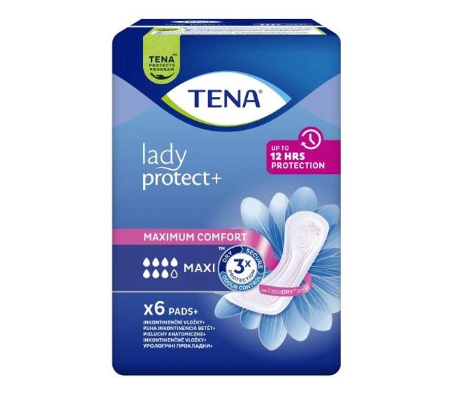 TENA lady protect+  pads (6pcs) – Maxi