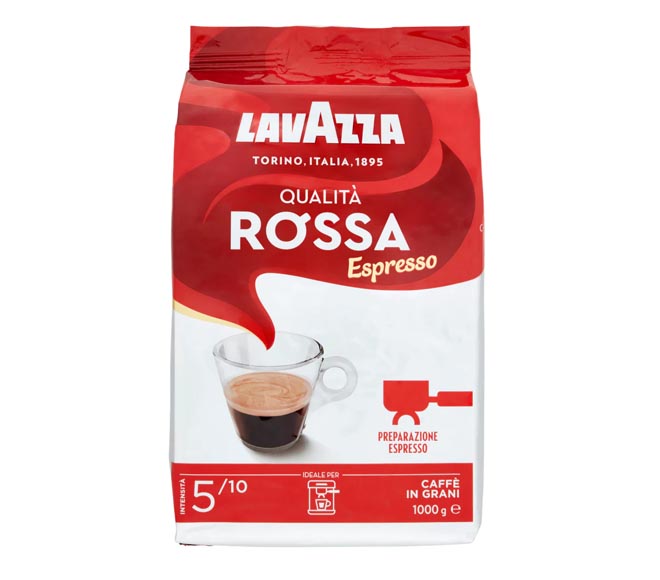LAVAZZA Qualita Rossa coffee 1000g (intensity 5)