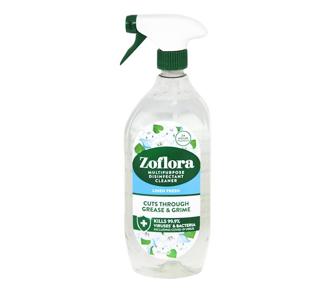 ZOFLORA spray multi-purpose disinfectant cleaner 800ml – linen fresh