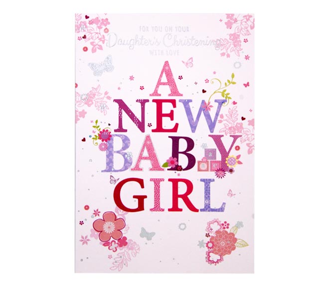Greeting card – New Baby / Christening 0022 (29639)